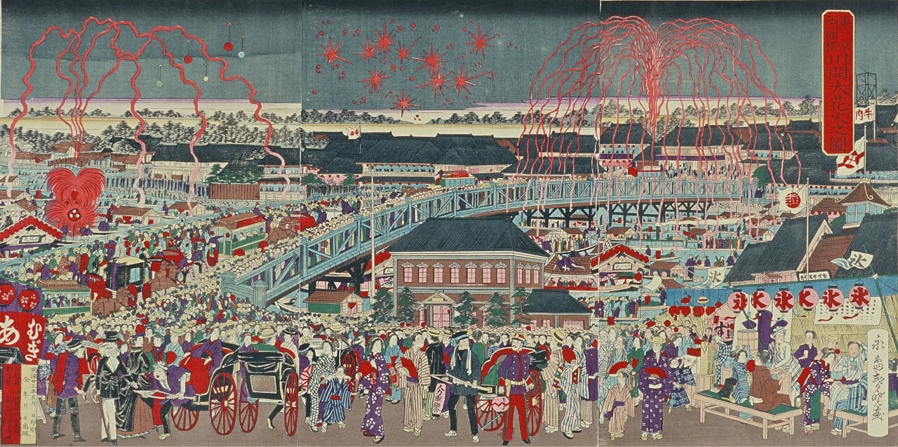 花火の歴史2【江戸っ子に人気を博した花火。】